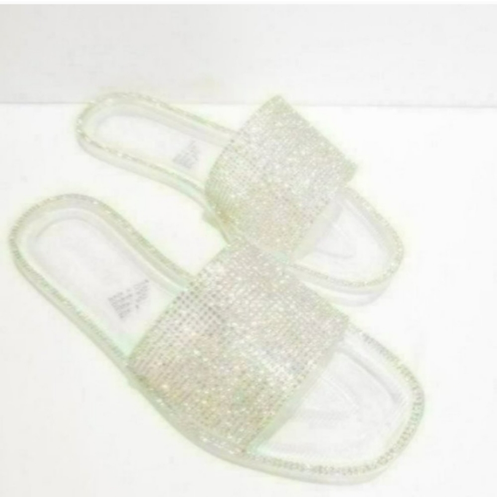 Olivia Miller Barleycove Rhinestone Sandals-8 - Picture 2 of 3